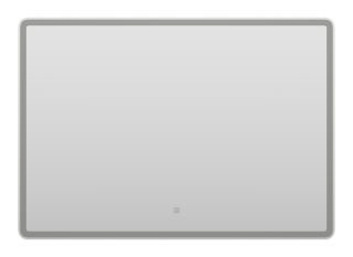 Зеркало с подсветкой Misty Капелла 100см белый